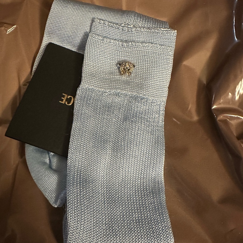Versace Women’s Blue Socks